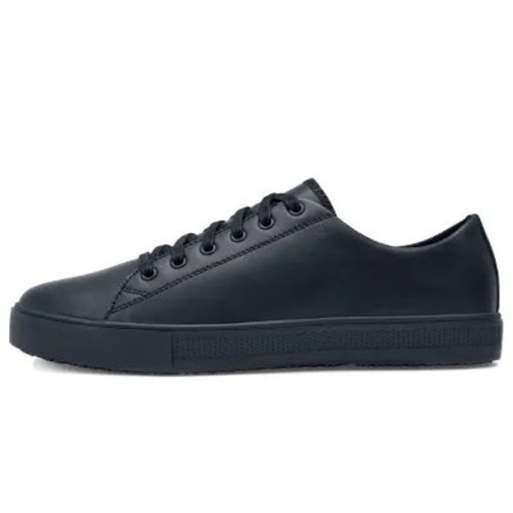 Shoes For Crews Old School Low Rider IV Black Leather SR Work Shoes Sz M 5.5 W 7 - Picture 6 of 13